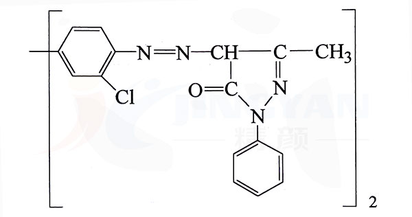 有機顏料橙13分子結(jié)構(gòu)圖
