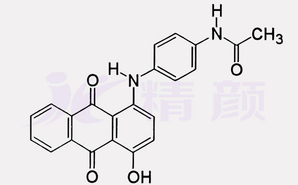 溶劑藍122化學結(jié)構(gòu)分子圖