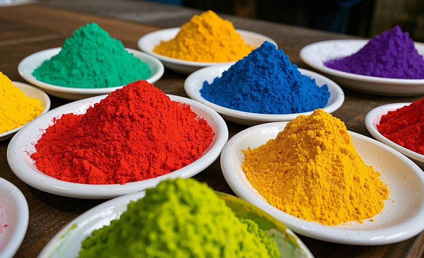 有機(jī)顏料色粉圖