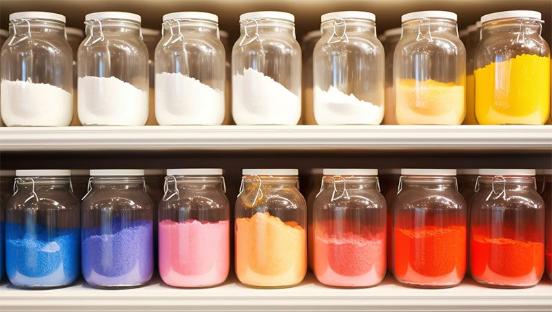 熱至變色顏料粉